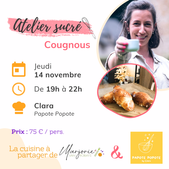 Atelier culinaire "Cougnous"